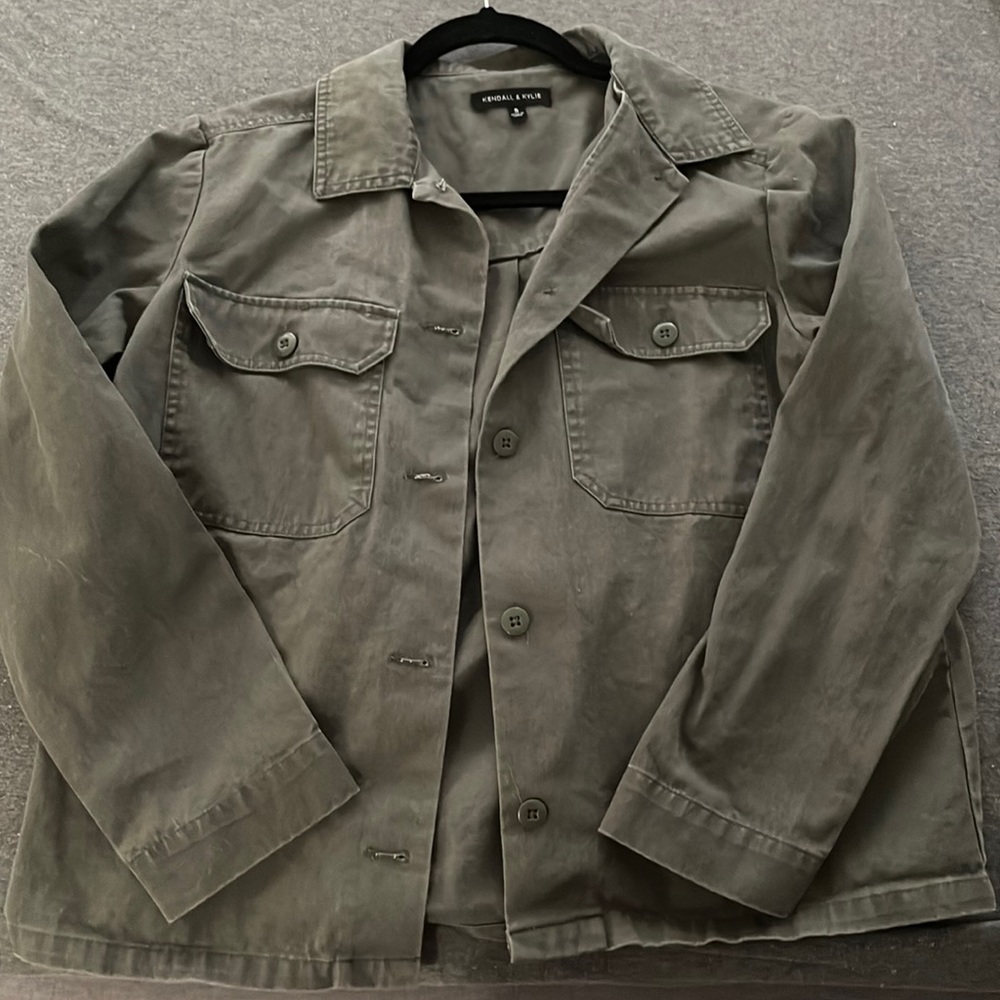 Kendall and Kylie Green Jacket